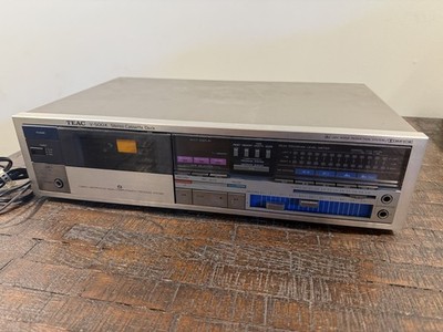 TEAC V-500X Cobalt Amorphous Head Stereo Cassette Deck