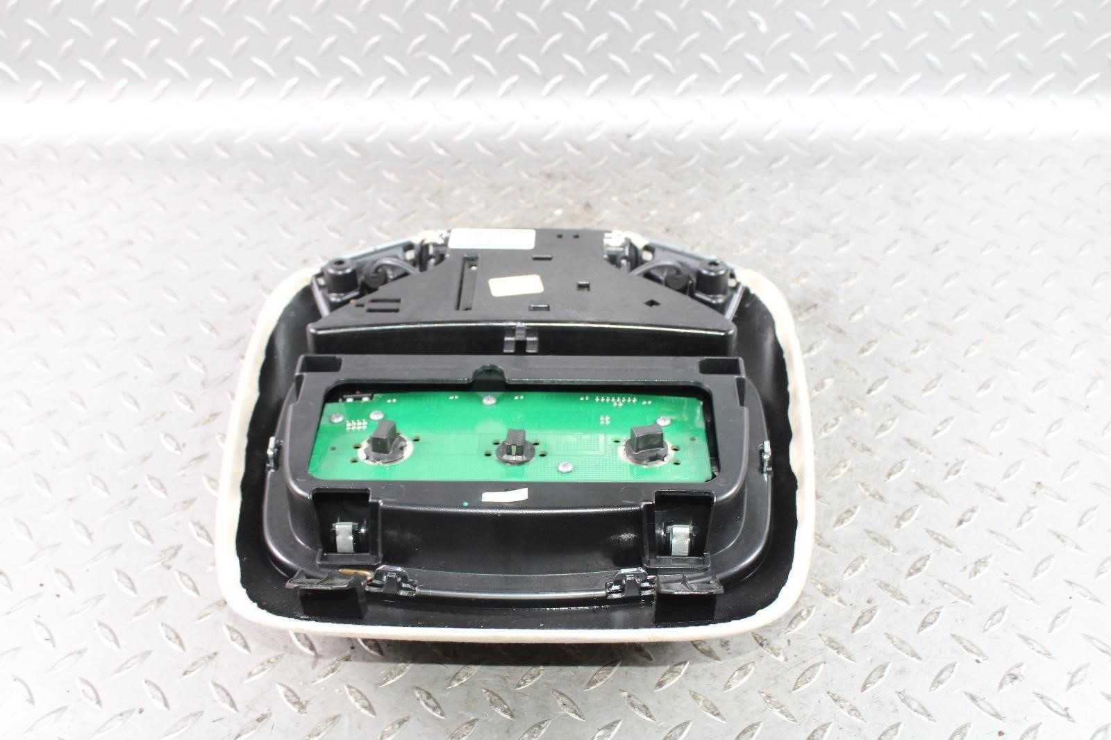 14-17 Ghibli Cream Overhead Front Roof Console Garage Door Sunroof Control OEM