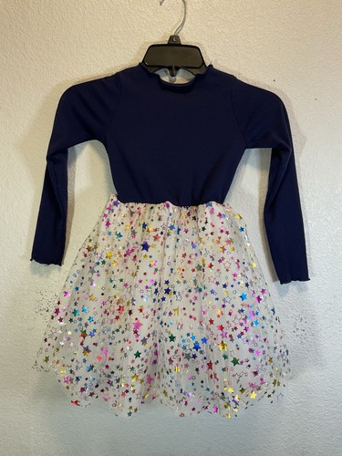 NWT ~ LOLA and The Boys ~ RAINBOW w/ STARS Tutu Dress ~ Girls Size 6T ~ NEW - Picture 6 of 9