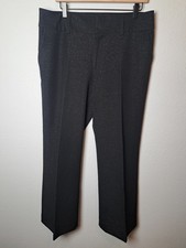 Karen Kane black Pearl Thick Dress Pants Wide Leg Size 12 J52