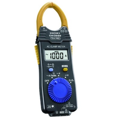 HIOKI CM3289 AC Clamp Meter  Wide Temp Range -25°C to 65°C Drop Proof Japan Made
