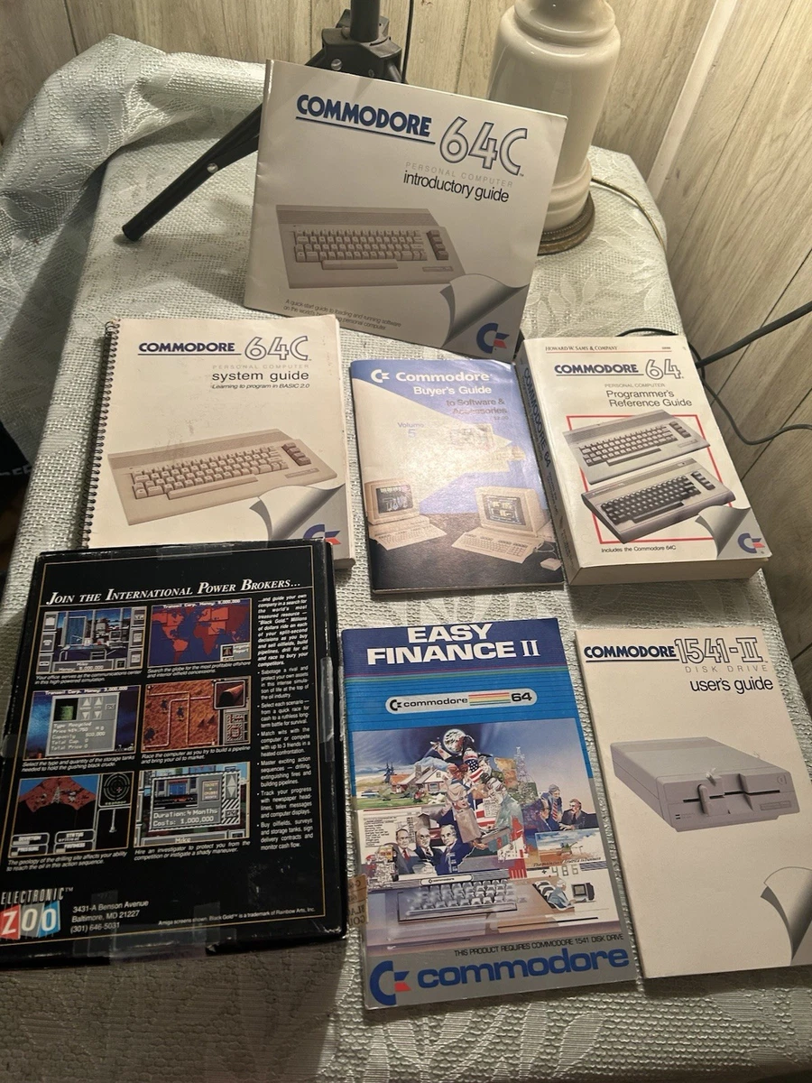 Commodore Vintage Computer User Manuals for sale - eBay