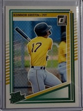 2025 Panini Donruss Rated Prospect Konnor Griffin Pittsburgh Pirates #123