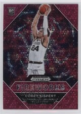 2021 Panini Prizm Draft Picks Fireworks Pink Circles 17/20 Corey Kispert #6 0o5a