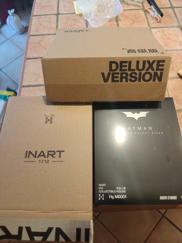 🔥 PREORDINE 💥 INART QUEEN STUDIO BATMAN 1/12 DELUXE VERSION 🔥 FINE AGOSTO🔥 - Foto 4 di 6