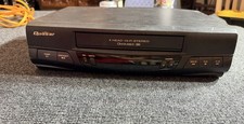 Quasar VHQ 450 VCR VHS Player Recorder Omnivision 4Head HiFi No Remote Tested