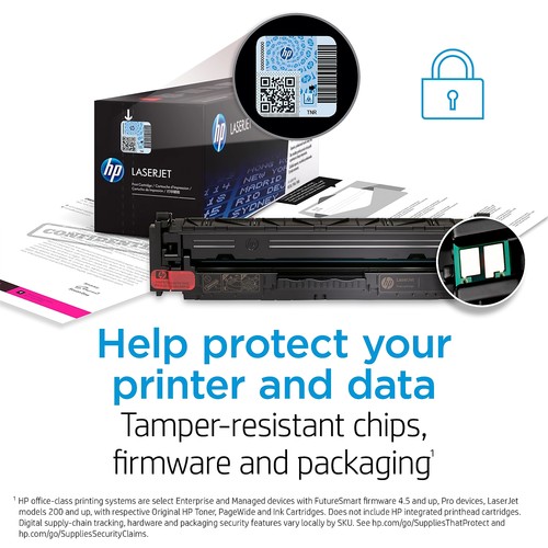 HP Inc. 410A Black Cyan Magenta and Yellow LaserJet Toner Cartridges 24396755 - Afbeelding 5 van 9