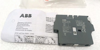 Neu, ABB, CAL5-11, 1SBN010020R1011 Kontaktblock, Seite - Menge 5 Stück Kosten...
