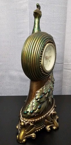 reloj de mesa pavo real - Imagen 2 de 9