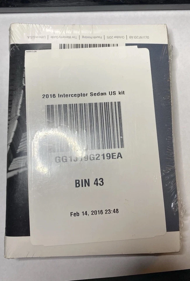 Ford Police Interceptor 2016 sedán navegación manual del propietario guía del usuario Foto 2 de 3