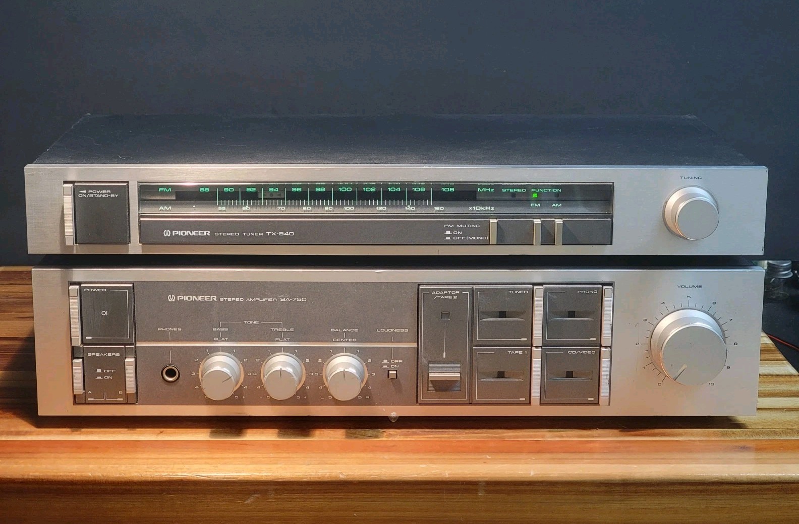 Pioneer SA-7 vintage audio equipment - eBay listing photo 4