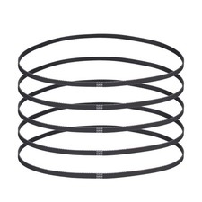 GT-2 Belt 520mm x 6mm x 2mm 5pcs for 3D Printing Black
