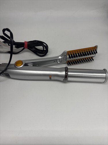 InStyler Rotating Hair Straightening Curling Hot Iron 1 1/4" IS1001 Tested Works