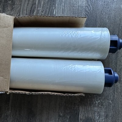 GBC EZLoad Laminating Film Roll 25  x 500  1.5mil Gloss   2 Rolls   New Open Box