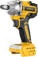 Cordless Impact Wrench for DeWalt Battery, 500Nm (369Ft-Lbs) 1/2" & 1/4" Brushle