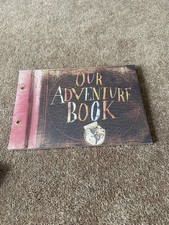 Disney Pixar Up Our Adventure Book Scrapbook Photo Album Stickers Rope Binding