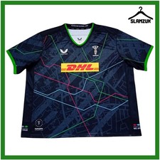 Harlequins Rugby Union Shirt XXXXXXL 6XL 3rd Kit Euro Jersey 2023 2024 GG26