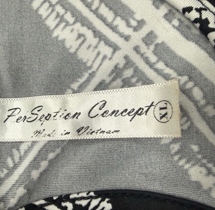 PerSeption Concept Monochrome Patterned Black & W… - image 5