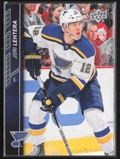 2015-16 Upper Deck Base Jori Lehtera St. Louis Blues #163