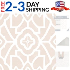 Parthanon Peel & Stick Floor Tiles, Neutral