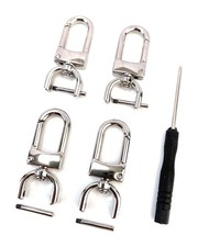 4 Pcs Heavy Duty Detachable Swivel Lobster Claw Clasps Screw in Shackle 1/2 I...