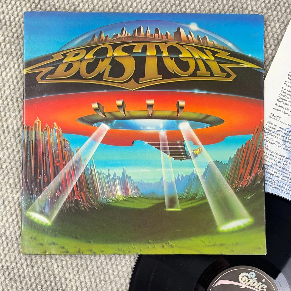 Boston Don't Look Back 1978 BL-35050 CBS Vinyl LP Record Original Vintage Foto 2 de 4