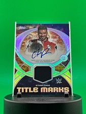 2026 Topps WWE Universe ETHAN PAGE Title Marks Autographed Card