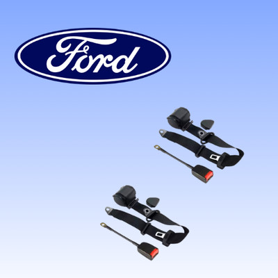 Fit For Ford Front Seat Belt 2pcs Retractable Adjustable Safety