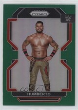 2022 Panini Prizm WWE Green Prizm Humberto #157 12hh