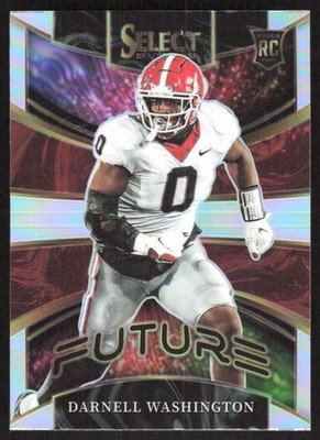 7851H 2023 Select Draft Picks #FUT-17 Darnell Washington Future Silver Prizm