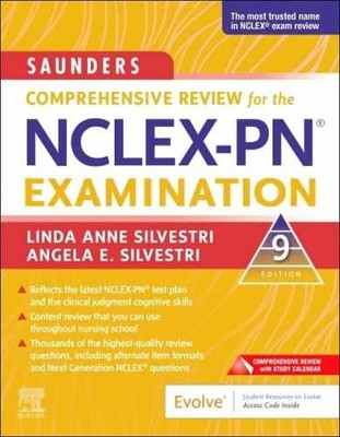 Saunders Comprehensive Review - Paperback, by Silvestri PhD RN - Acceptable k
