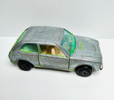 Vintage 1980s Yatming #1072 Green Honda Civic 1/64 Diecast For Restore JDM