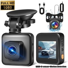 Dash Camera for Cars 1080P FHD DVR with Night Vision 170 Wide Angle 3" IPS