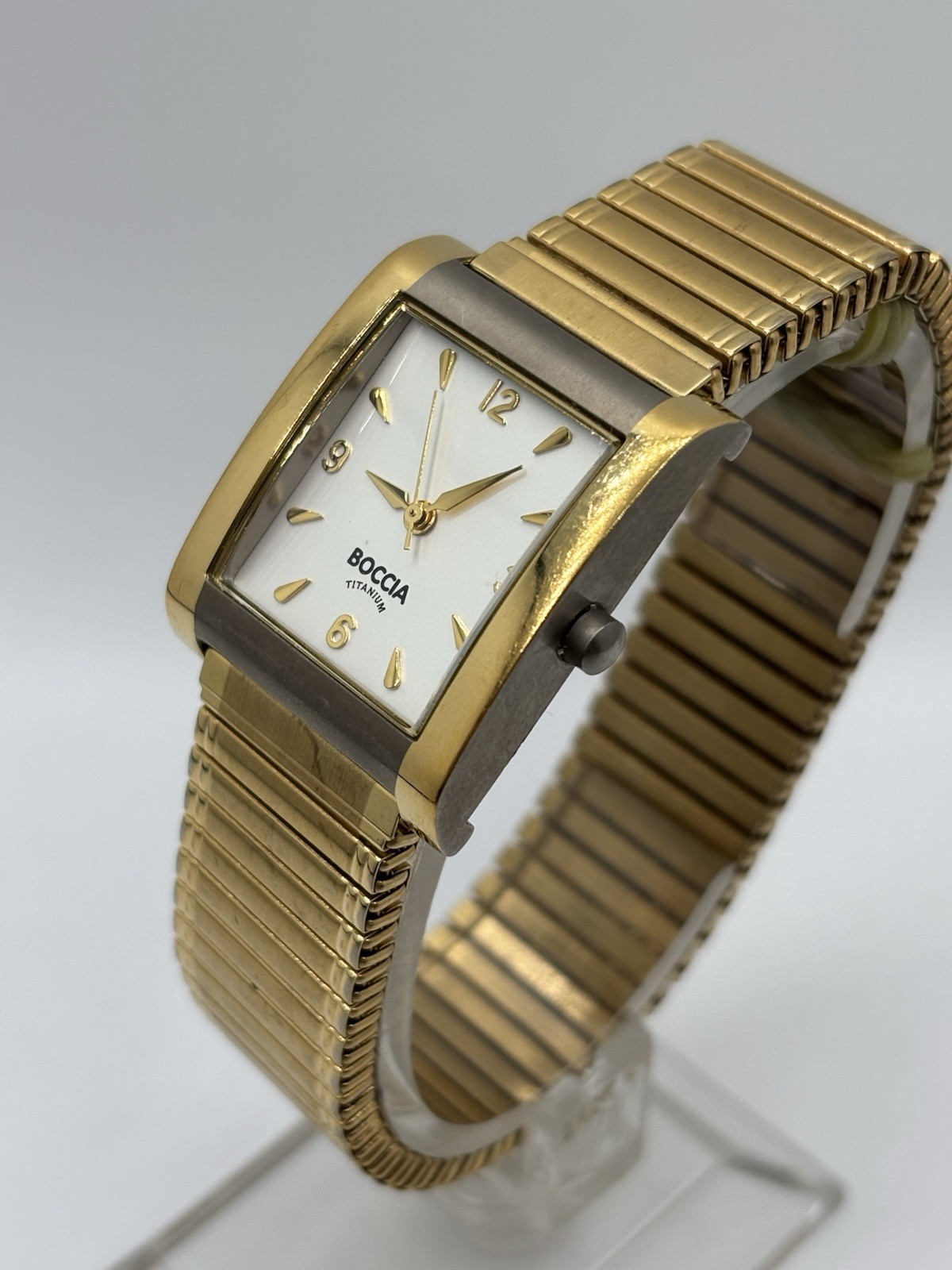 Vintage BOCCIA Titanium Rectangular Quartz Women'… - image 2