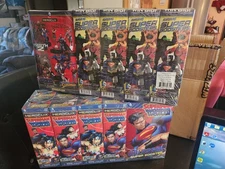 2 Heroclix Factory Sealed Booster Bricks - Superman/Wonder Woman
