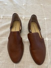 Lucky Brand Leather Cut Out Mule