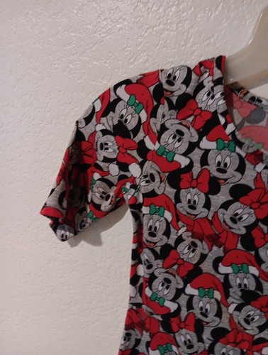 Disney Minnie Mouse Christmas Dress Size S 6/6X - Picture 4 of 8