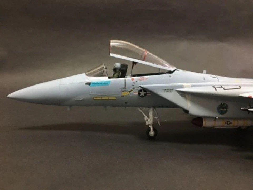 Monograma 1/48 F-15C 318º Escuadrón Interceptor de Caza Dragones Verdes Plástico Foto 3 de 4
