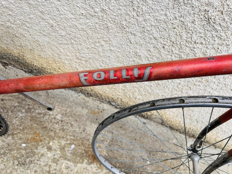 Vélo ancien 🇫🇷 FOLLIS 1950/60 🇫🇷 - Photo 3/4