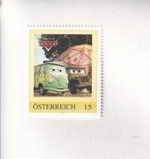 TIMBRE PM Autriche DISNEY CARS - AUTO Film Timbre 6 MNH