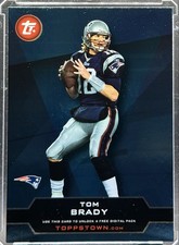 2011 Topps Toppstown Redemption Code Cards Tom Brady #TT-7