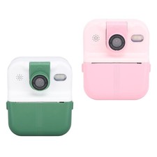 Camera Instant Print 2.4 Inch IPS Screen Selfie Digital Camera with 1080P Videos