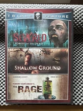 Severed: Forest of the Dead/Shallow Ground/The Rage (DVD, 2011, Widescreen) NEW