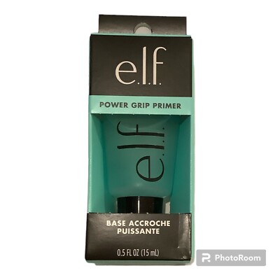 Elf Power Grip Base Primer 0.5oz/15mL Clear Transparent Vegan Cruelty Free