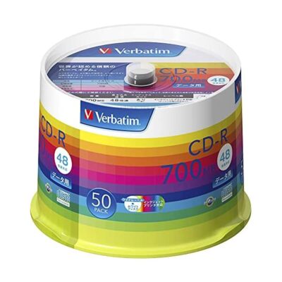 ya08270 50 Verbatim Blank CDR Discs 700MB 48x CD-R SR80SP50V1 Spindel von J JP
