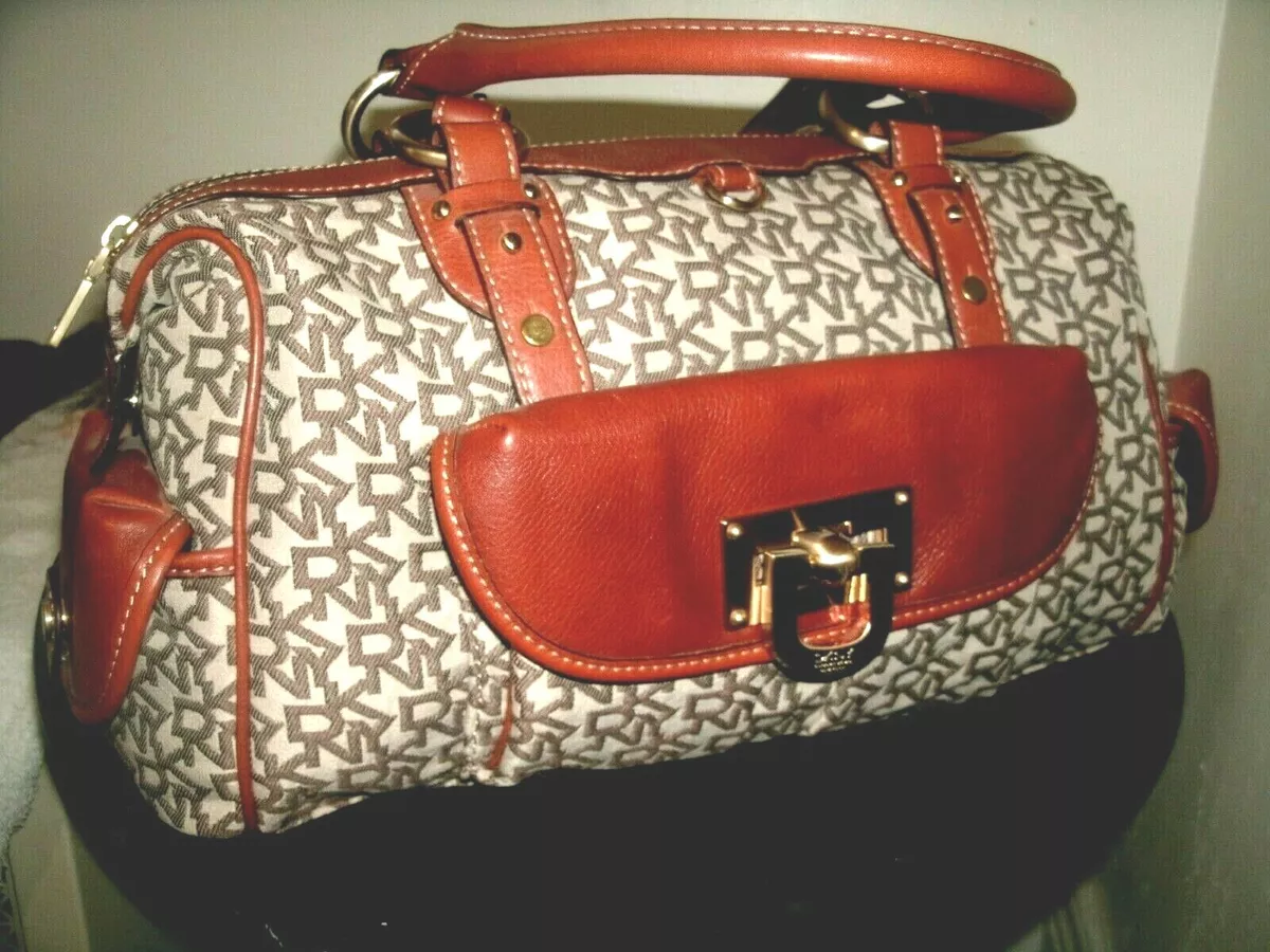 Dkny vintage signature suitcase hot sale