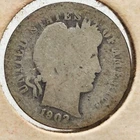 1902 Barber Silver Dime in Lower Grade Condition For The Beginning Collector