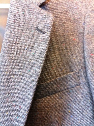 100% Wool Strathmore Tweed Men's Sport Coat made in USA...Size 46..Fully Lined - Picture 11 of 12