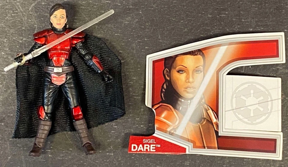 Figura Hasbro Star Wars The Vintage Collection Comic Packs Sigel Dare 3,75" Foto 2 de 4