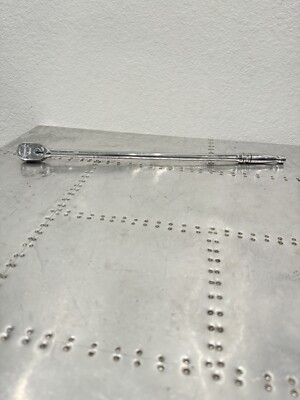 #ad Snap On Tools 3 8” Drive Extra Long Handle Chrome Ratchet FLL80 $169.00